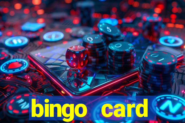 bingo card generator with pictures